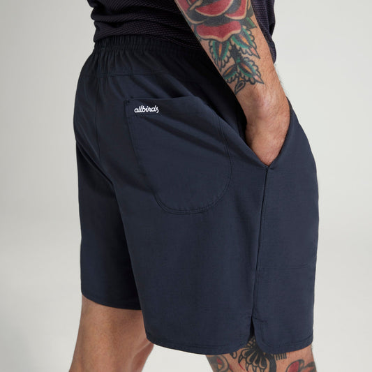Men's Natural Run Short - Natural Black