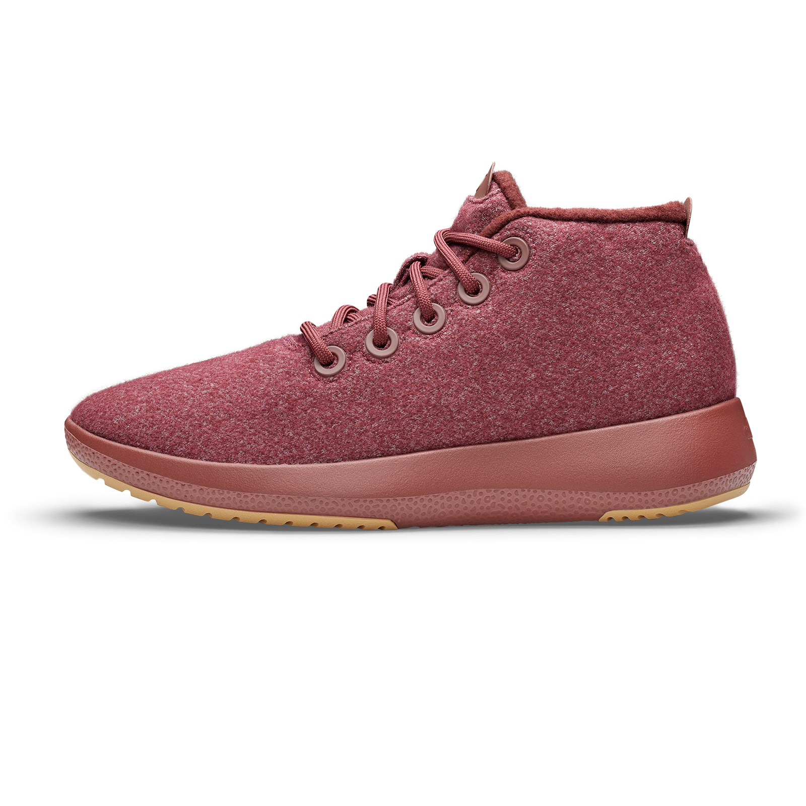 Men's Wool Runner-up Mizzles - Botanic Red (Botanic Red Sole)