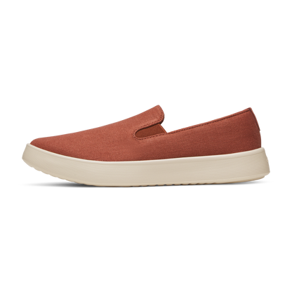 Women's Canvas Cruiser Slip On - Auburn (Warm White Sole)