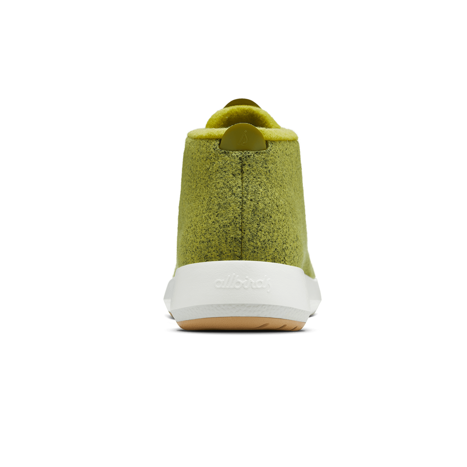 Men's Wool Runner-up Mizzles - Hazy Lime (Natural White Sole)
