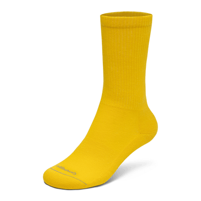 Anytime Crew Sock - Sunny Marigold